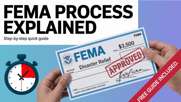 FEMA Help: Your Step-by-Step Disaster Relief Guide (In Under 5 Minutes)