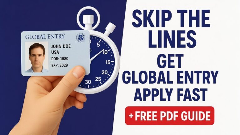 How to Get Global Entry in 2025: Step-by-Step Guide