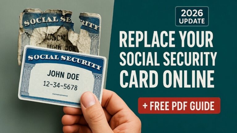 Replace Your Social Security Card Online (2026 Guide)