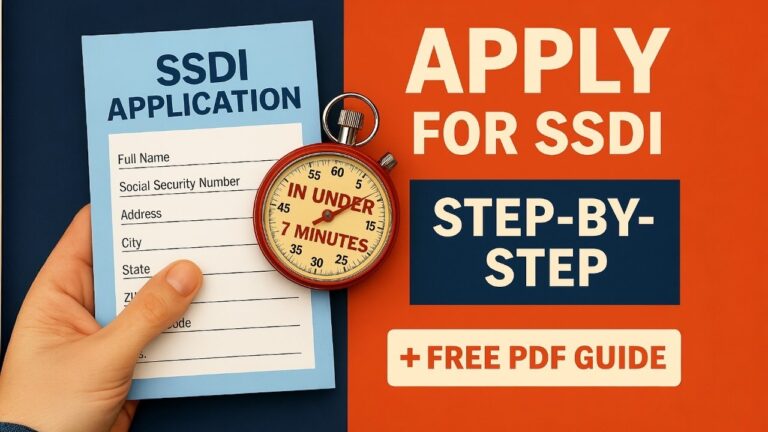 SSDI Benefits 2025: Step-by-Step Application Guide