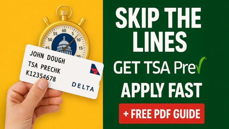 Unlock Faster Airport Security in 2025 with TSA PreCheck