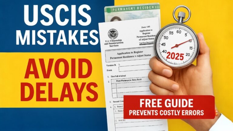 Don’t Make These USCIS Mistakes! Complete 2025 Immigration Guide