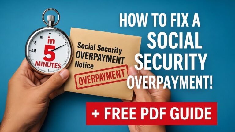 Social Security Overpayments? Do THIS Now