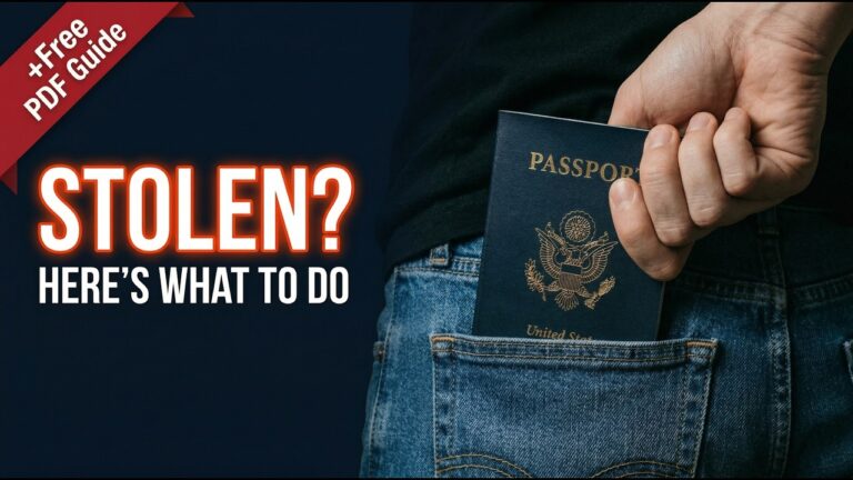 What to Do If Your Passport Is Lost or Stolen — Before & During Your Trip (2026)