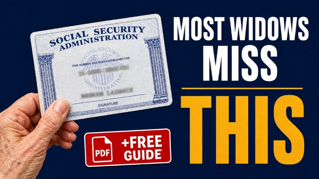 Social Security Survivor Benefits 2026 guide — older woman holding a Social Security card