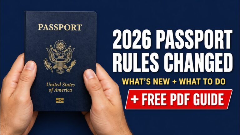 How to Get a US Passport in 2026: New Rules & Online Renewal