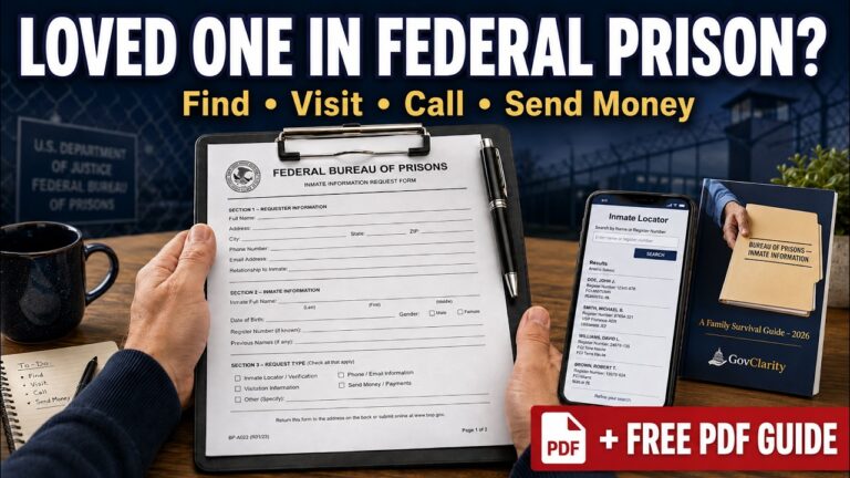 Loved One in Federal Prison? A Family Survival Guide (2026)