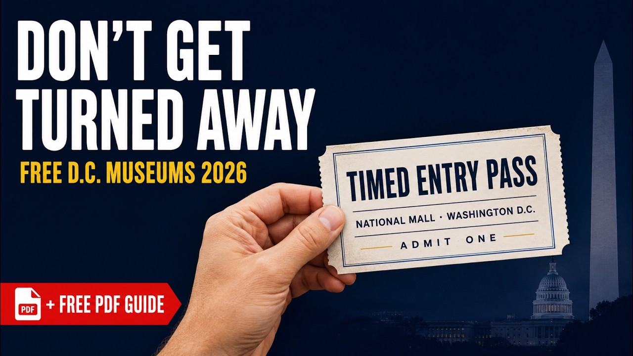 Free museums in Washington DC 2026 — timed entry pass for the National Mall