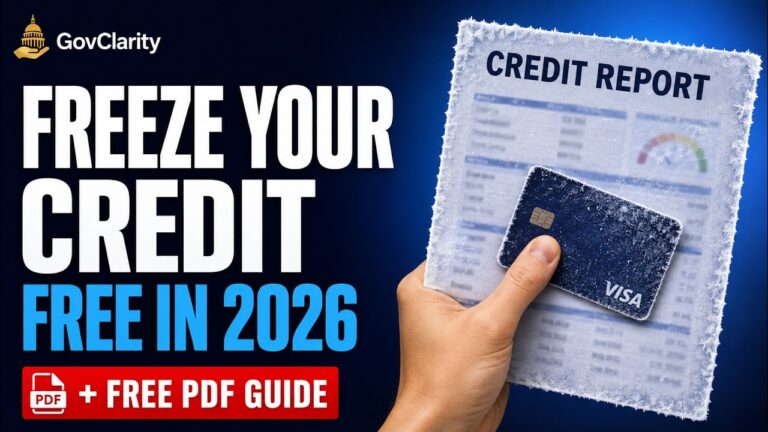 How to freeze your credit for free in 2026 at all three bureaus